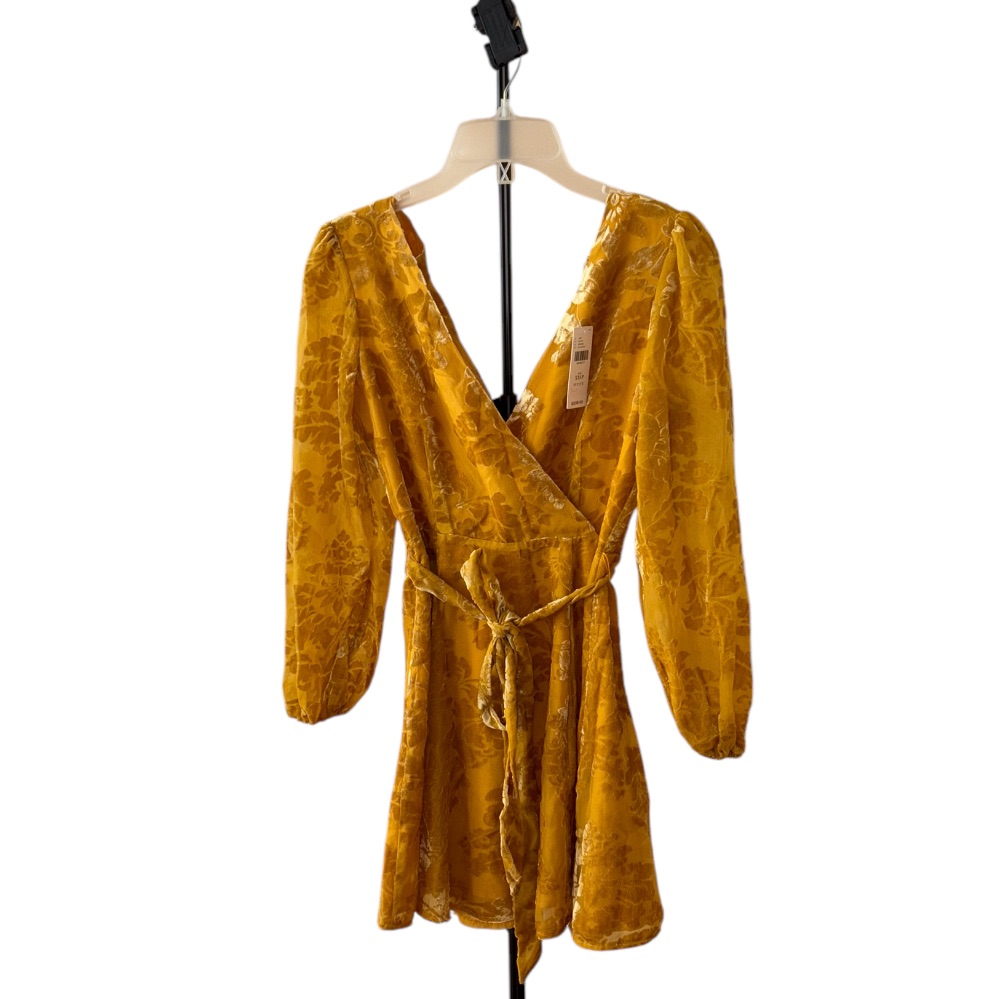 Yumi Kim Golden Velvet Dress